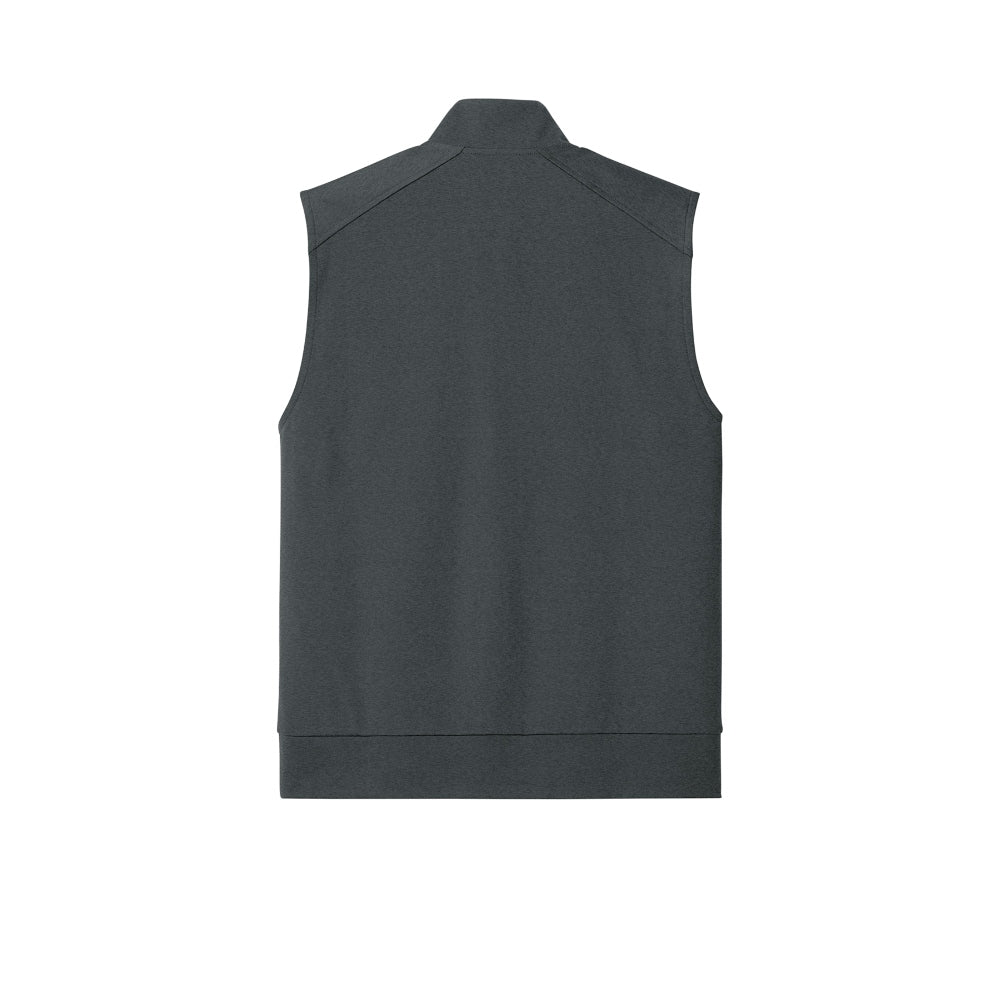 Port Authority® C-FREE® Double Knit 1/4-Zip Vest - Grey Steel Heather