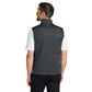 Port Authority® C-FREE® Double Knit 1/4-Zip Vest - Grey Steel Heather