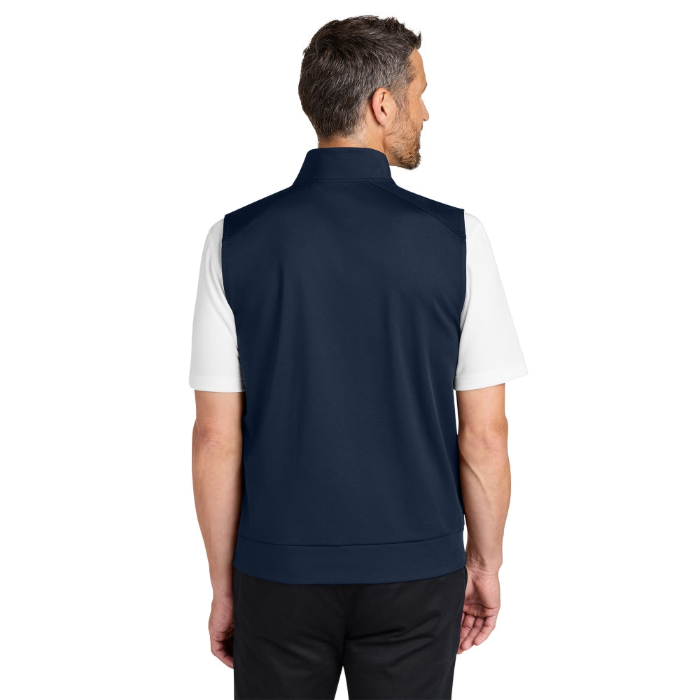 Port Authority® C-FREE® Double Knit 1/4-Zip Vest - True Navy