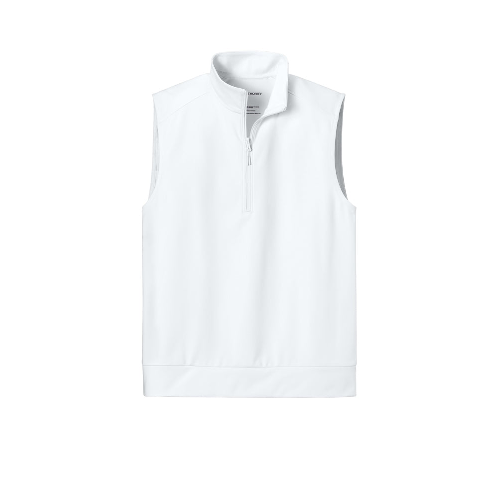 Port Authority® C-FREE® Double Knit 1/4-Zip Vest - White