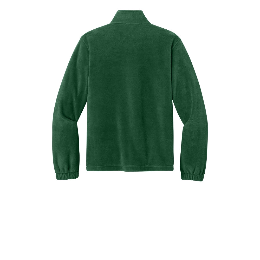Port Authority® Plush Fleece Full-Zip Jacket - Dark Green