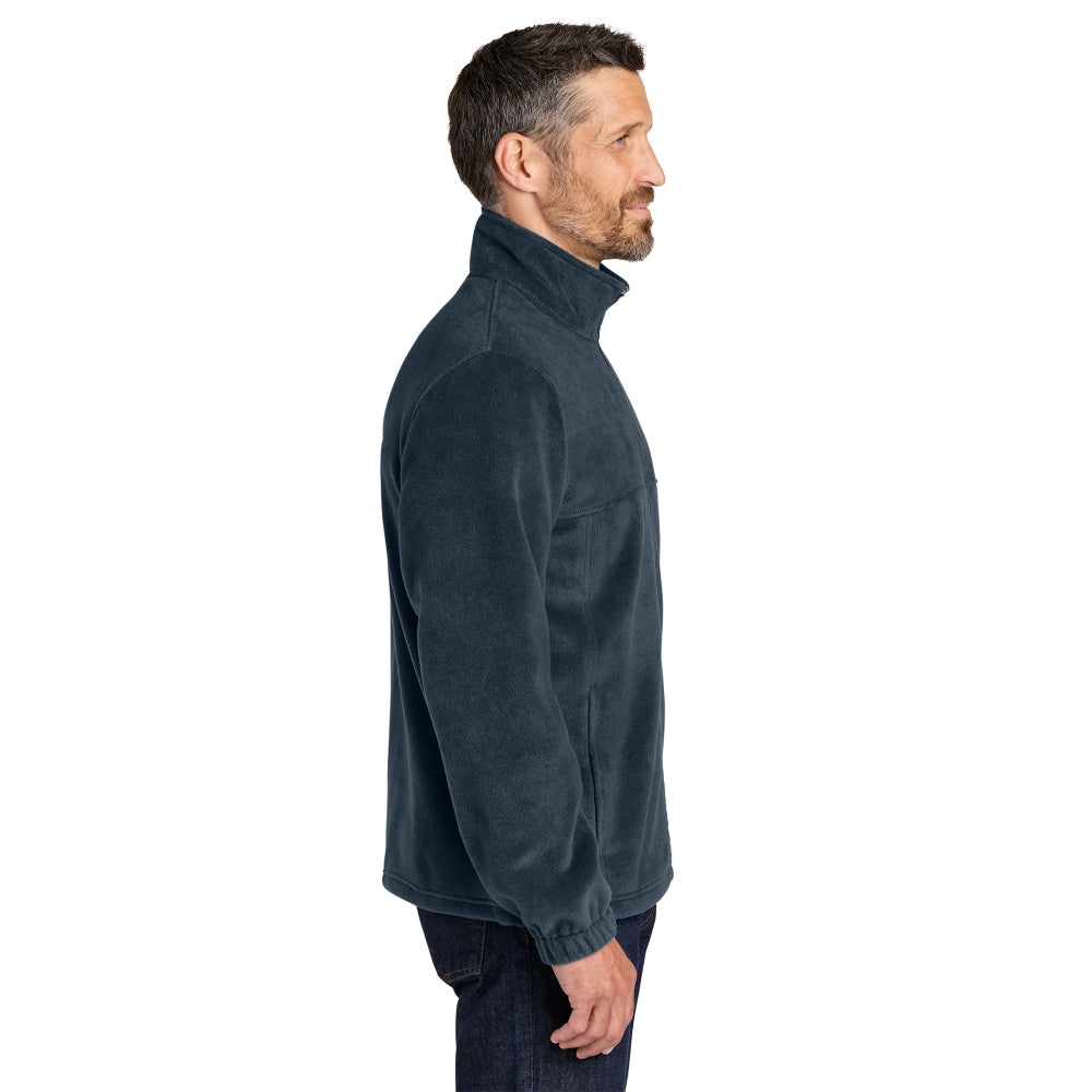Port Authority® Plush Fleece Full-Zip Jacket - Navy