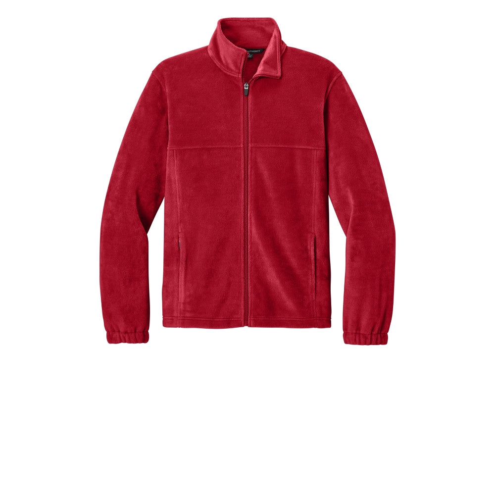 Port Authority® Plush Fleece Full-Zip Jacket - Rich Red