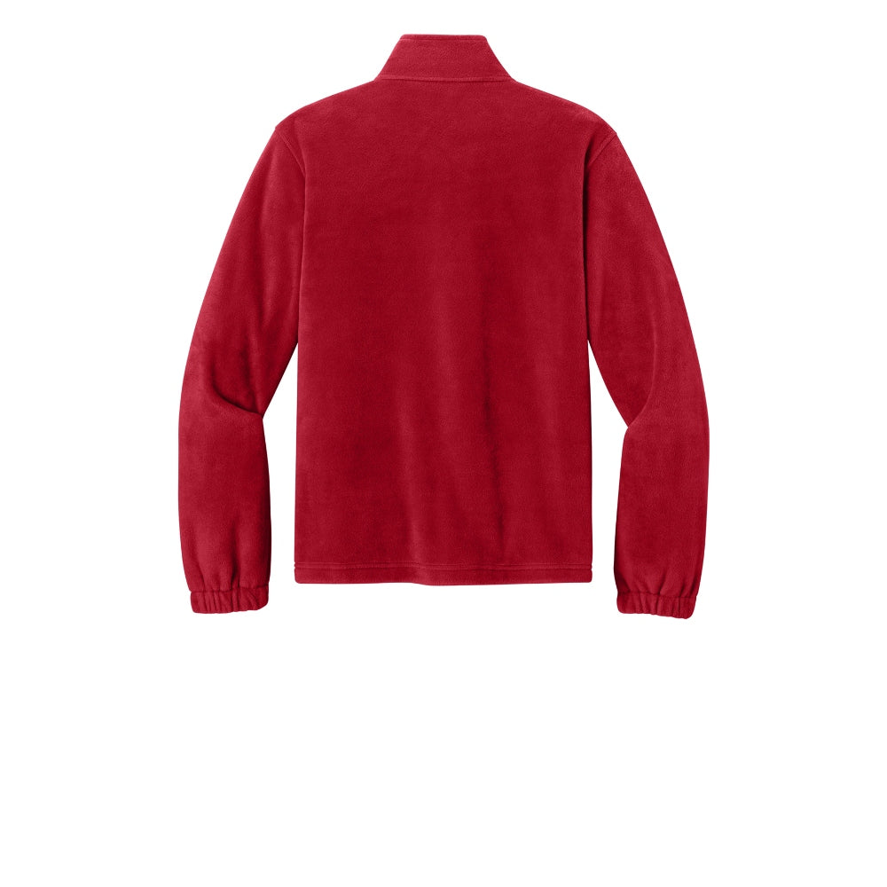 Port Authority® Plush Fleece Full-Zip Jacket - Rich Red
