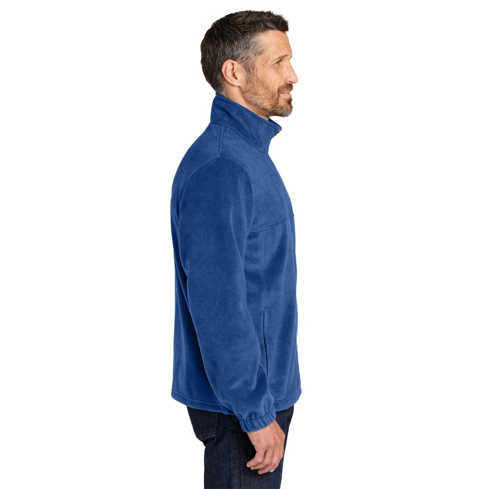 Port Authority® Plush Fleece Full-Zip Jacket - Royal