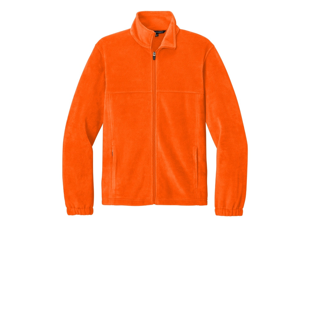 Port Authority® Plush Fleece Full-Zip Jacket - Safety Orange