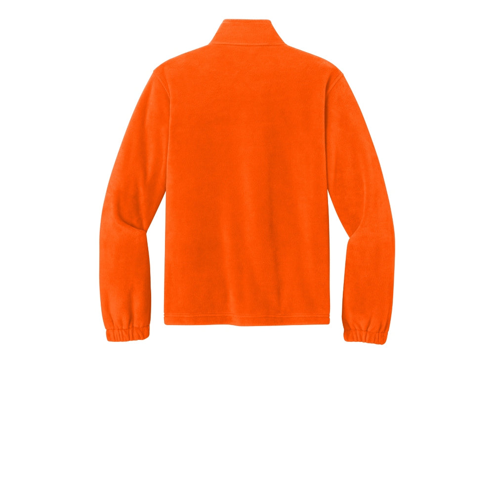 Port Authority® Plush Fleece Full-Zip Jacket - Safety Orange