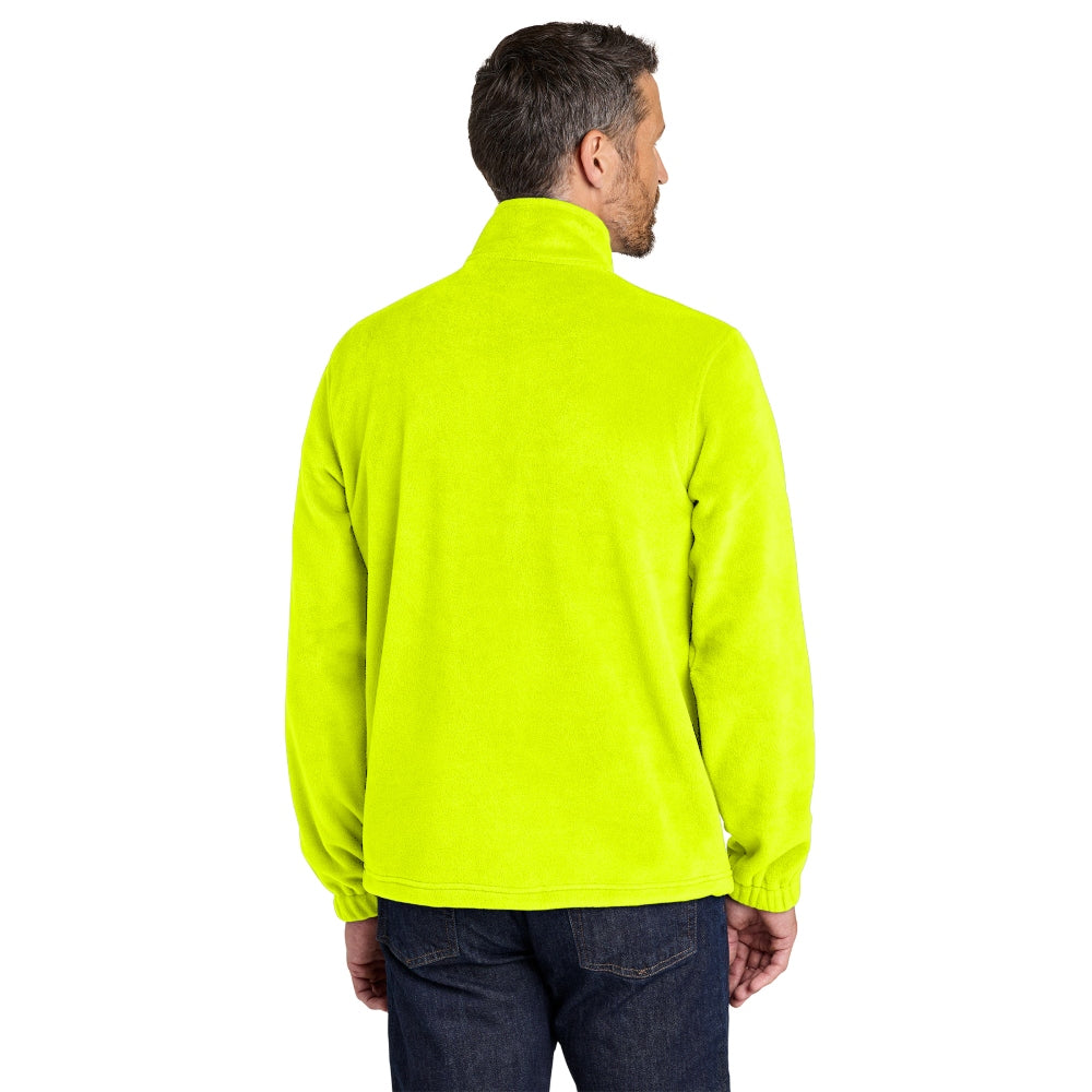Port Authority® Plush Fleece Full-Zip Jacket - Safety Yellow