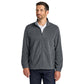 Port Authority® Plush Fleece Full-Zip Jacket - Storm Grey Heather