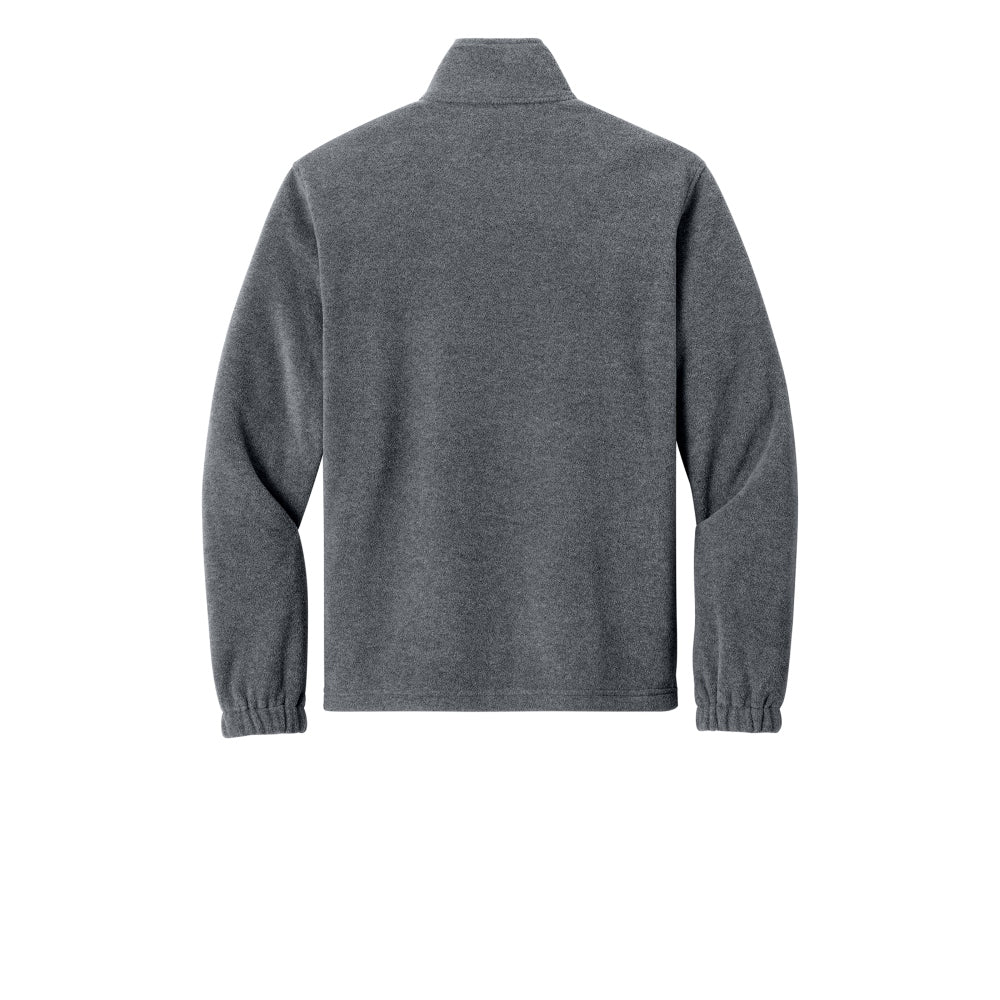 Port Authority® Plush Fleece Full-Zip Jacket - Storm Grey Heather