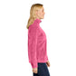 Port Authority® Women’s Plush Fleece Full-Zip Jacket - Awareness Pink
