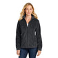Port Authority® Women’s Plush Fleece Full-Zip Jacket - Black