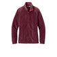 Port Authority® Women’s Plush Fleece Full-Zip Jacket - Club Burgundy