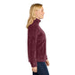 Port Authority® Women’s Plush Fleece Full-Zip Jacket - Club Burgundy