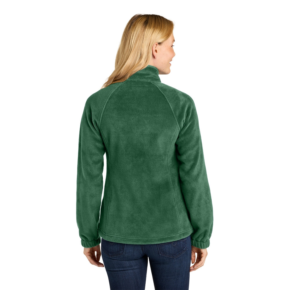 Port Authority® Women’s Plush Fleece Full-Zip Jacket - Dark Green