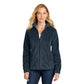 Port Authority® Women’s Plush Fleece Full-Zip Jacket - Night Navy