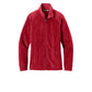 Port Authority® Women’s Plush Fleece Full-Zip Jacket - Rich Red