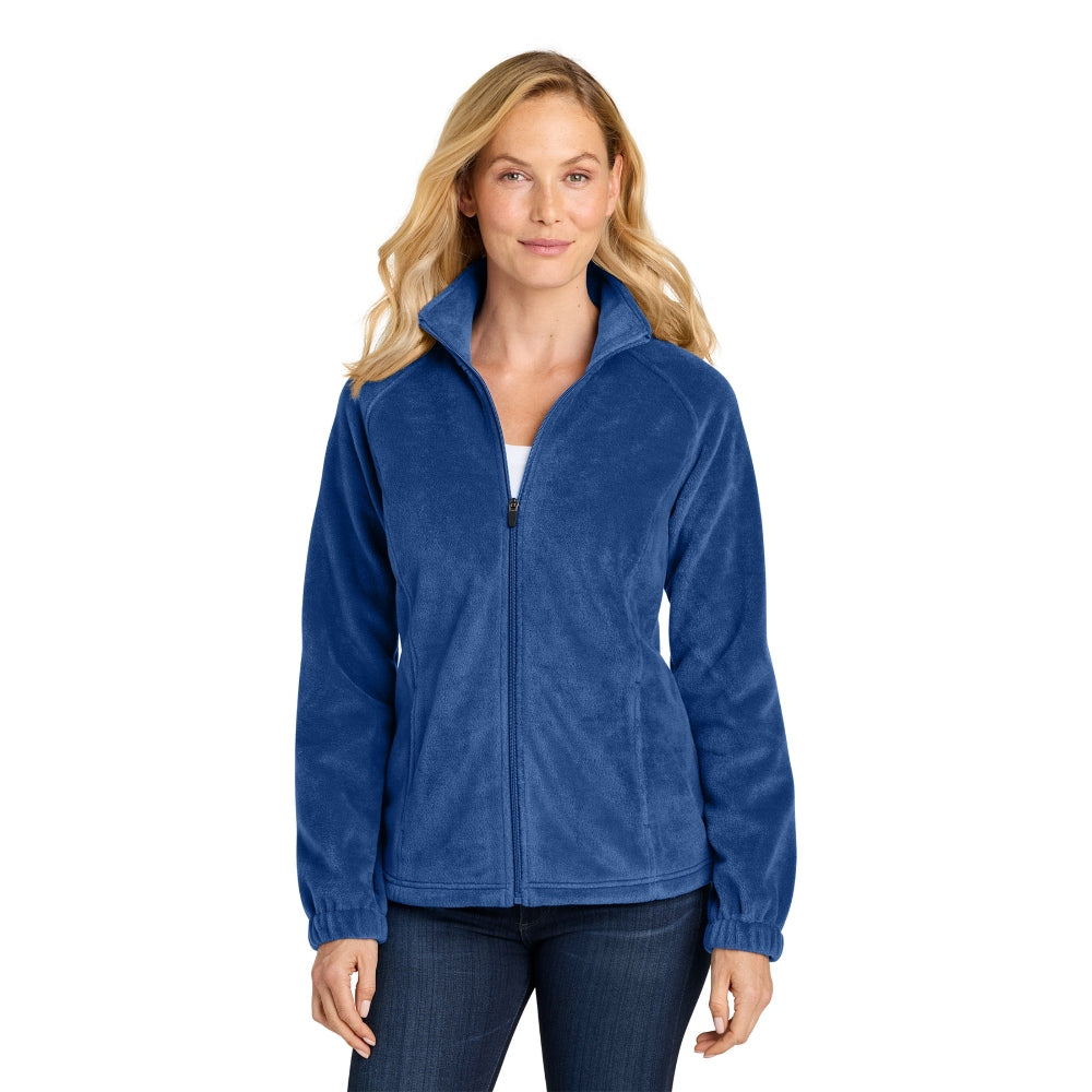 Port Authority® Women’s Plush Fleece Full-Zip Jacket - Royal