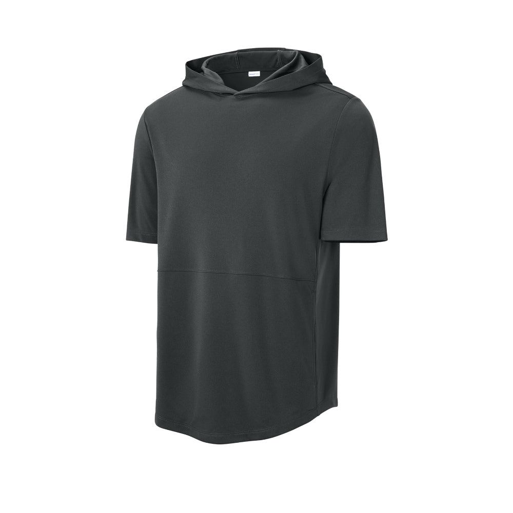 Sport-Tek® Club Short Sleeve Hoodie - Iron Grey