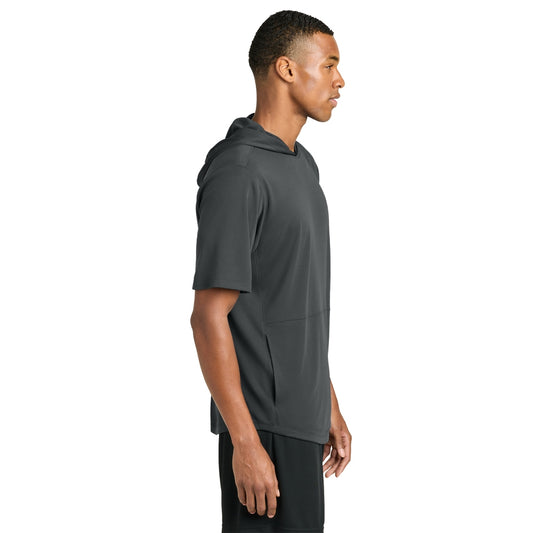 Sport-Tek® Club Short Sleeve Hoodie - Iron Grey