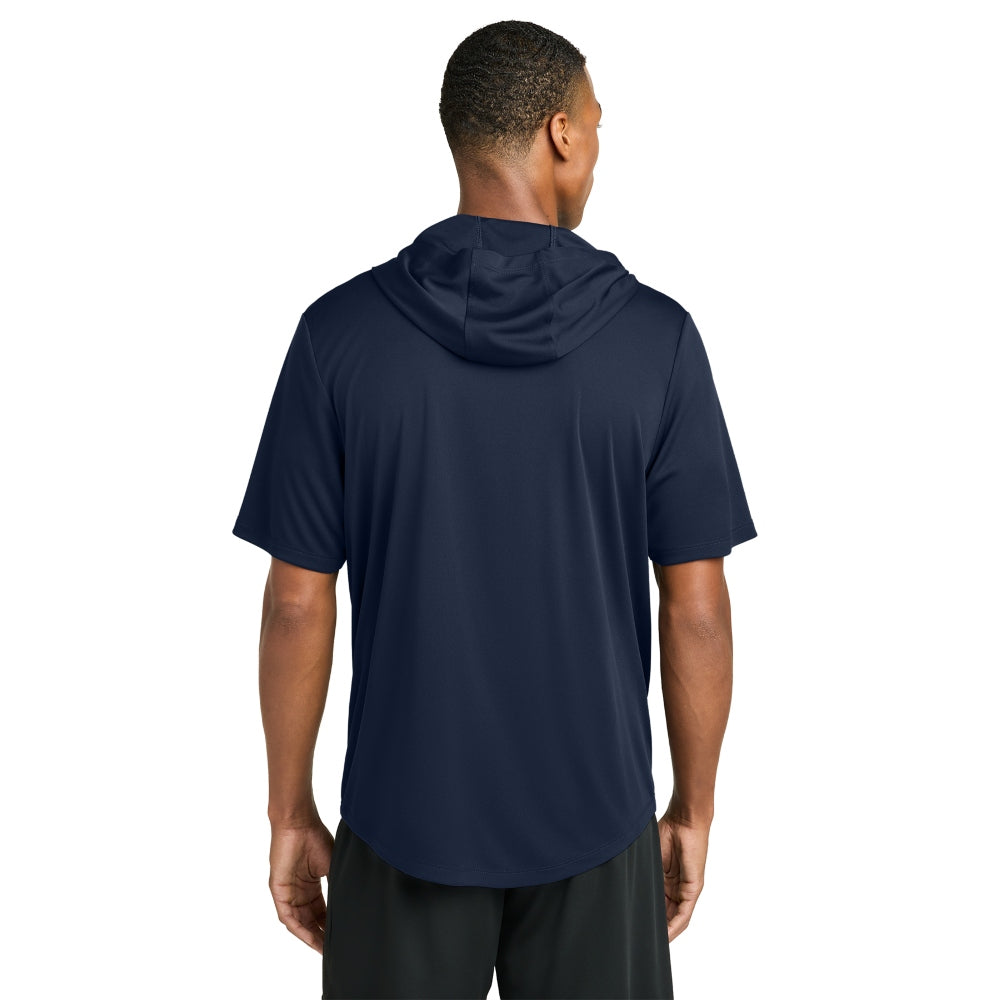 Sport-Tek® Club Short Sleeve Hoodie - True Navy