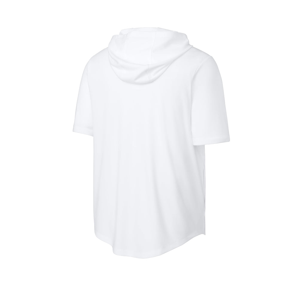 Sport-Tek® Club Short Sleeve Hoodie - White