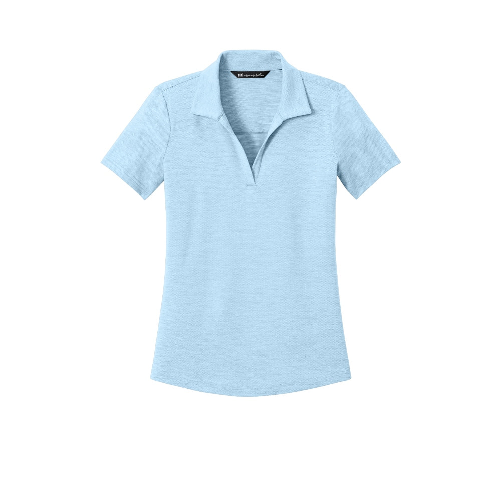 TravisMathew Women’s Onward Polo - Airy Blue Heather