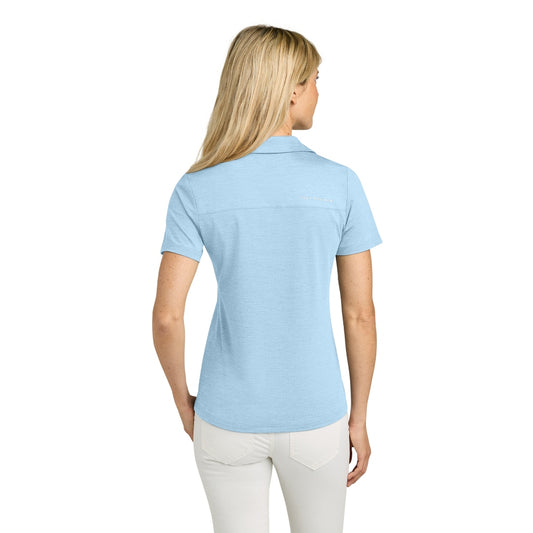 TravisMathew Women’s Onward Polo - Airy Blue Heather