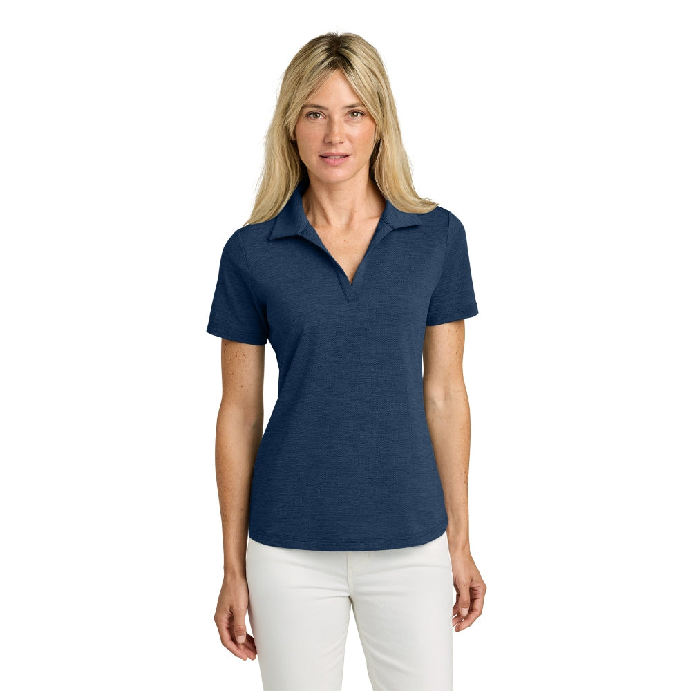 TravisMathew Women’s Onward Polo - Navy Heather