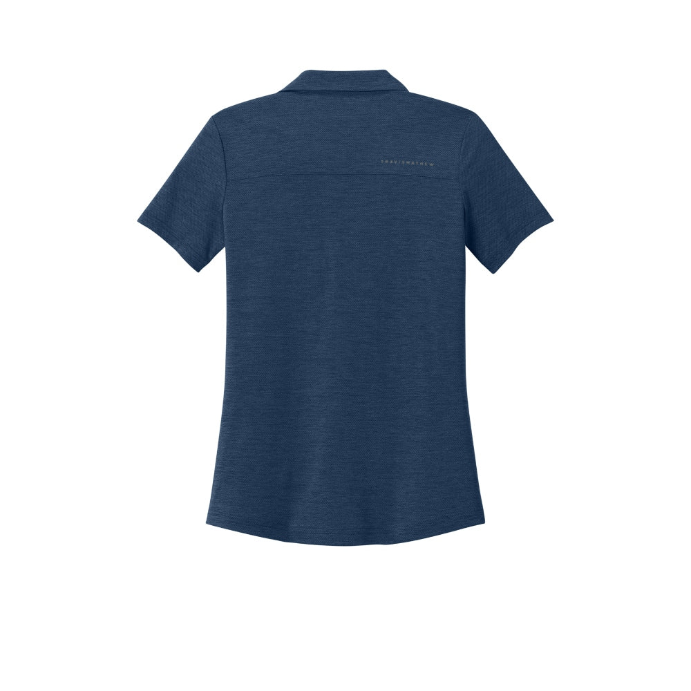 TravisMathew Women’s Onward Polo - Navy Heather