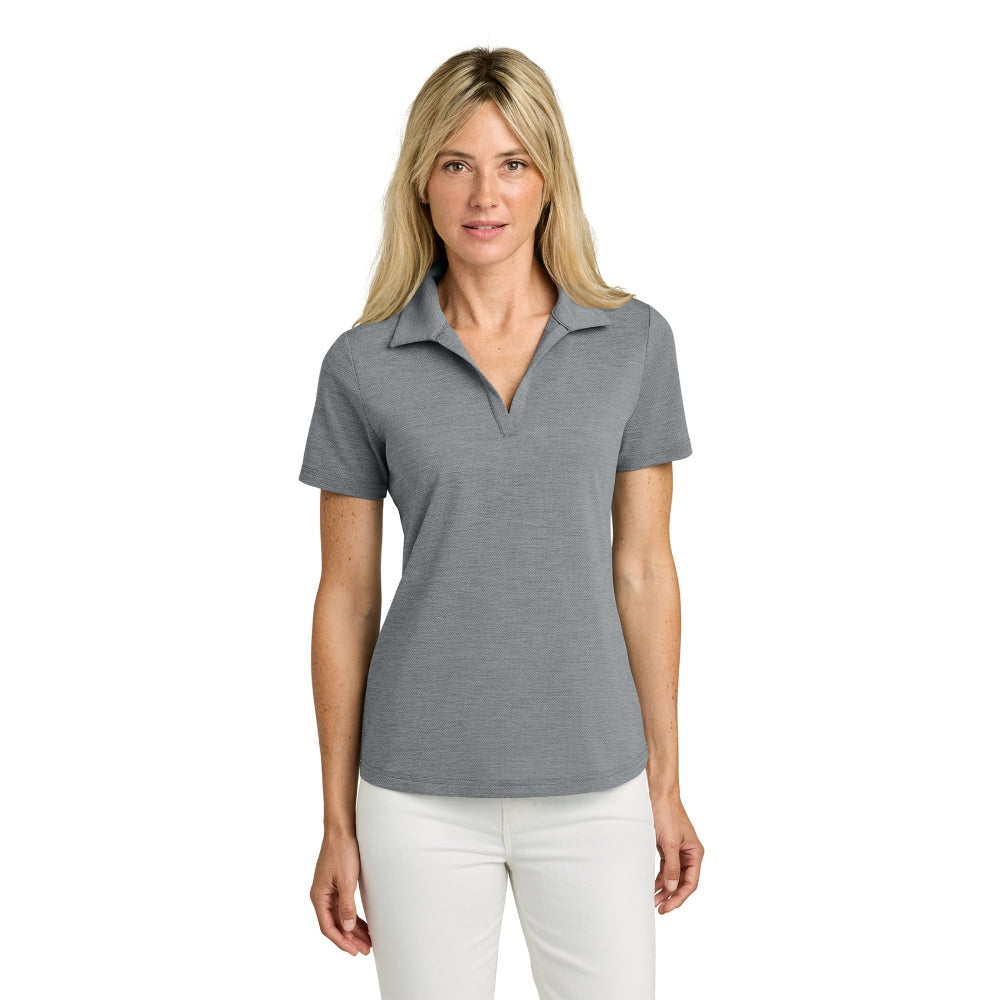 TravisMathew Women’s Onward Polo - Quiet Shade Grey Heather