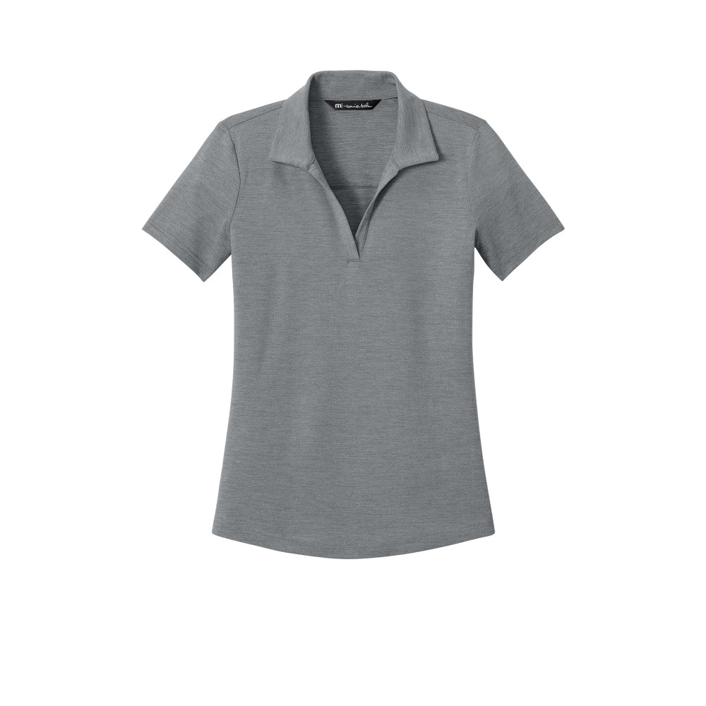TravisMathew Women’s Onward Polo - Quiet Shade Grey Heather