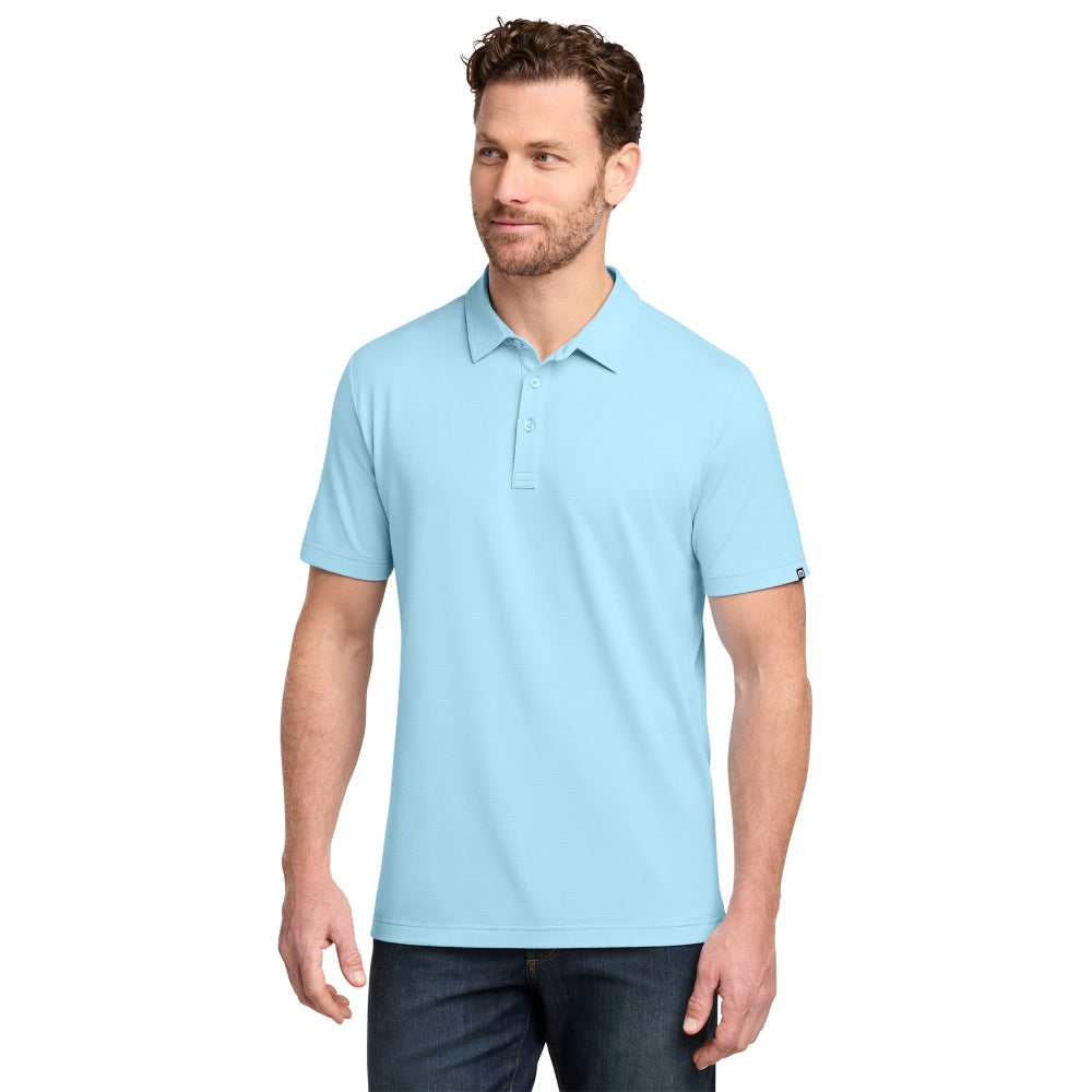 TravisMathew Crestview Polo - Dream Blue