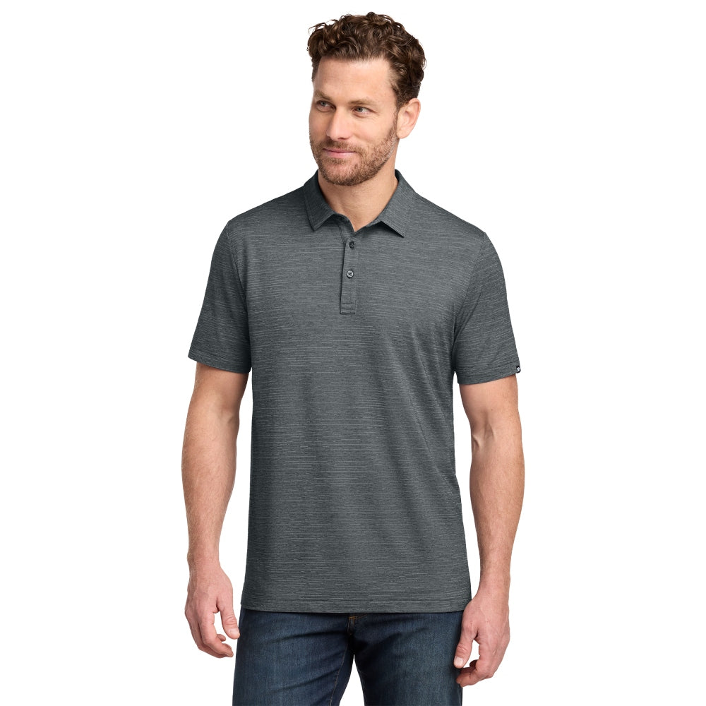 TravisMathew Crestview Polo - Grey Heather