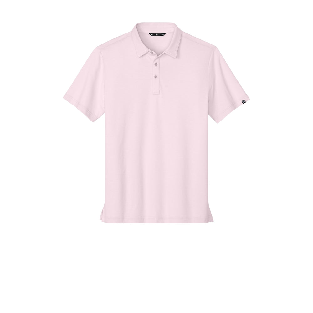 TravisMathew Crestview Polo - Stone Pink