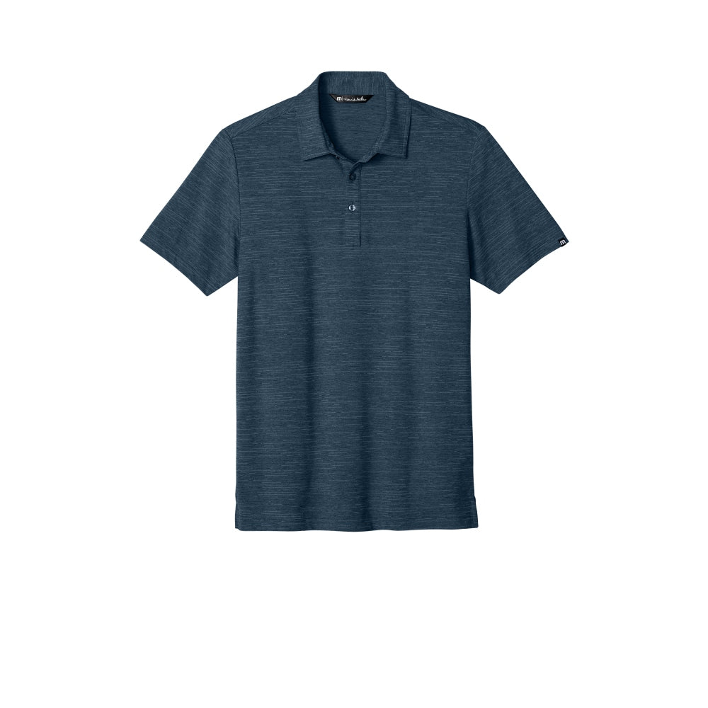 TravisMathew Crestview Polo - Vintage Indigo Heather