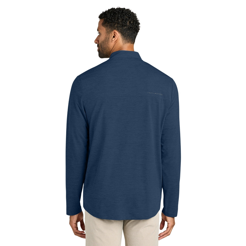 TravisMathew Onward 1/4-Zip - Navy Heather