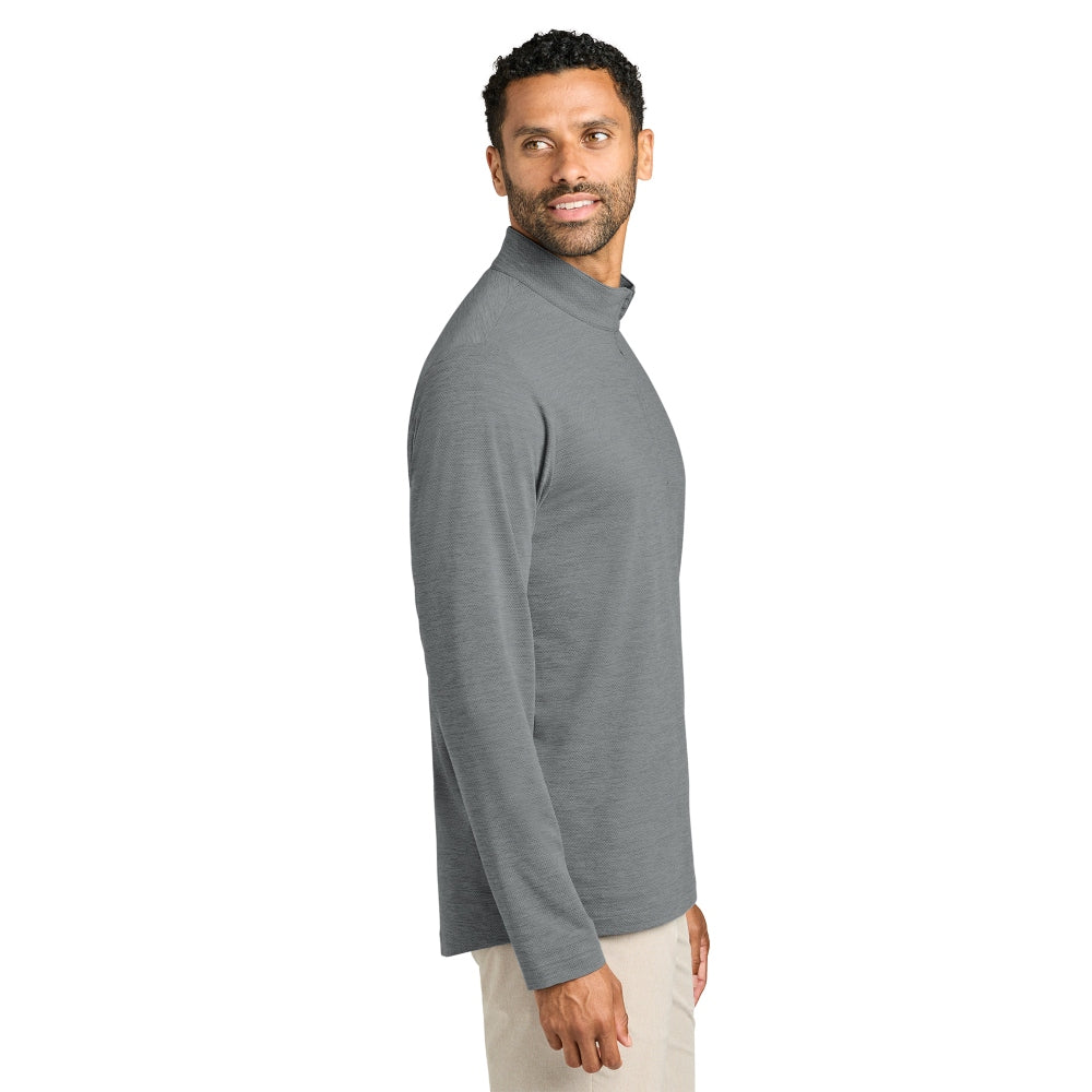 TravisMathew Onward 1/4-Zip - Quiet Shade Grey Heather