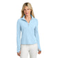 TravisMathew Women’s Onward 1/2-Zip - Airy Blue Heather
