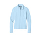 TravisMathew Women’s Onward 1/2-Zip - Airy Blue Heather