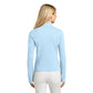 TravisMathew Women’s Onward 1/2-Zip - Airy Blue Heather