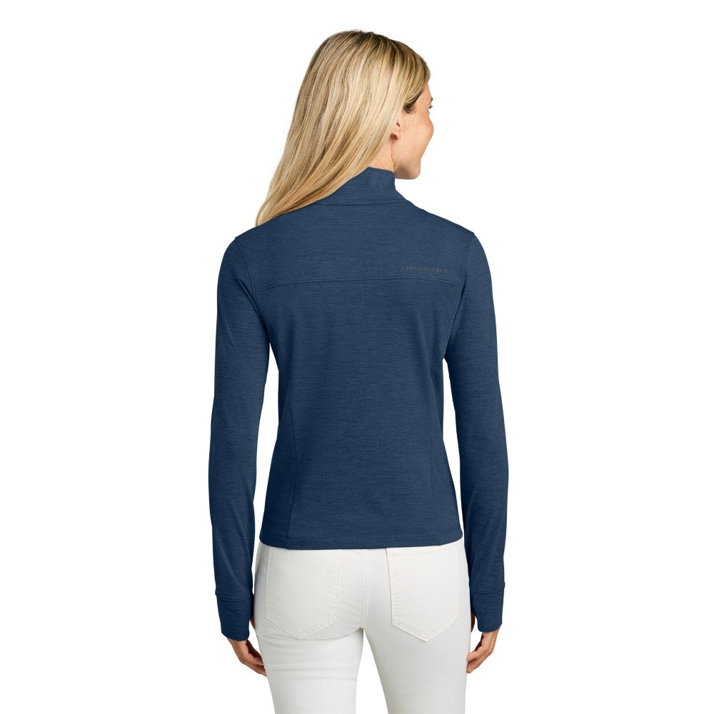 TravisMathew Women’s Onward 1/2-Zip - Navy Heather