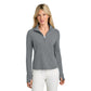 TravisMathew Women’s Onward 1/2-Zip - Quiet Shade Grey Heather