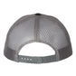 Richardson 115 Low Profile Trucker Cap - Black/Charcoal