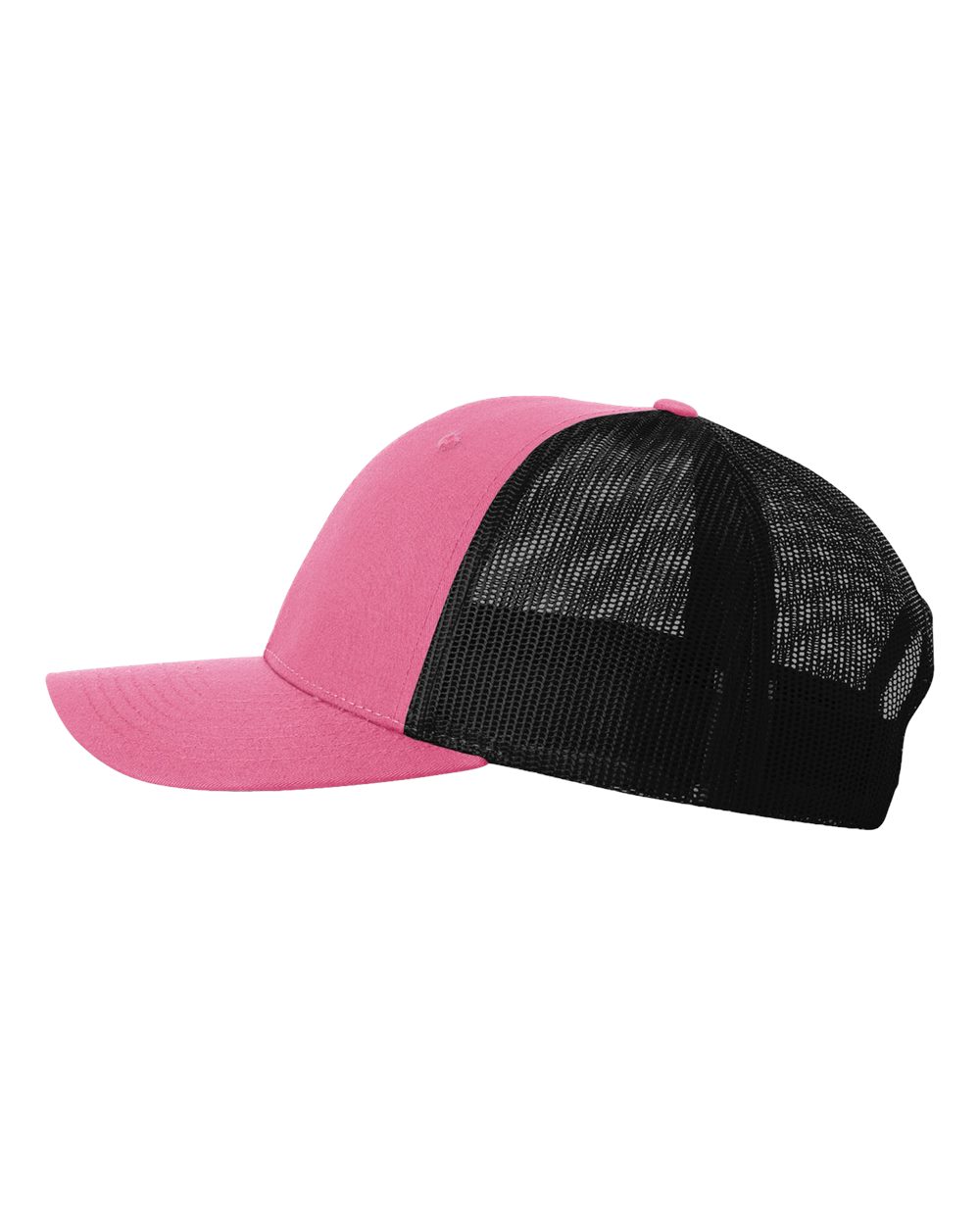 Richardson 115 Low Profile Trucker Cap - Hot Pink/Black