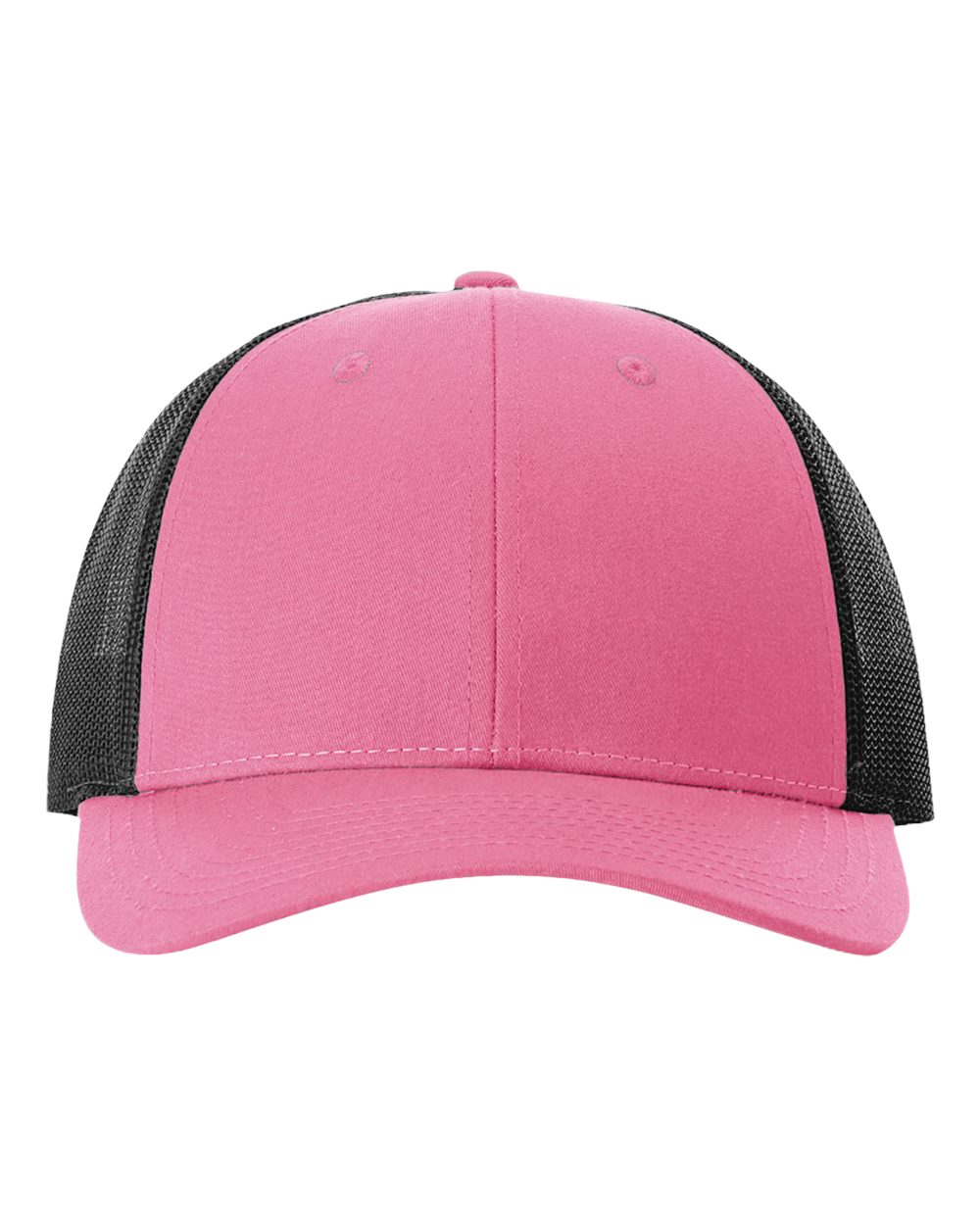 Richardson 115 Low Profile Trucker Cap - Hot Pink/Black