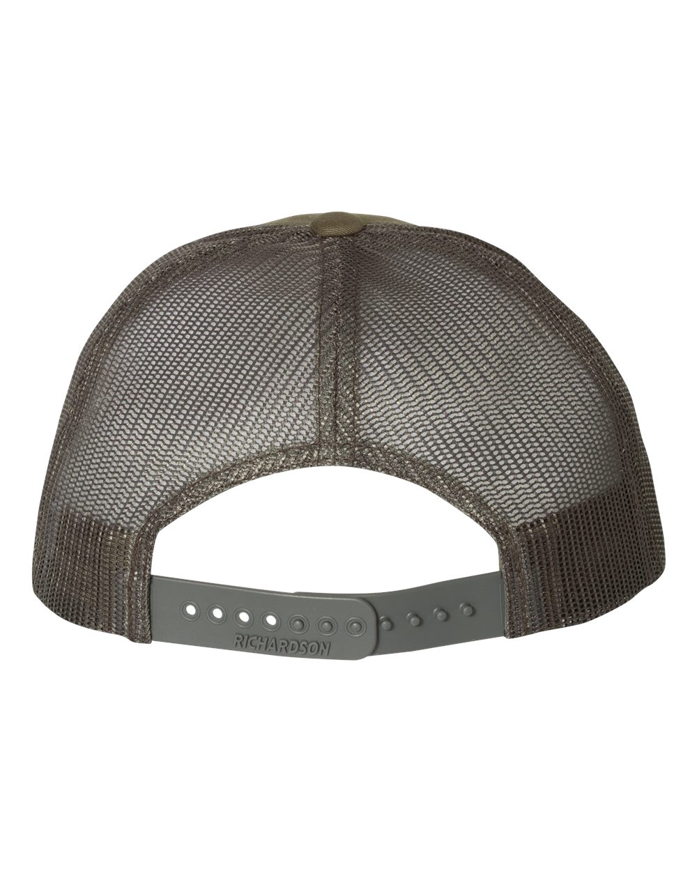 Richardson 115 Low Profile Trucker Cap - Chocolate Chip/Grey