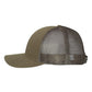 Richardson 115 Low Profile Trucker Cap - Chocolate Chip/Grey
