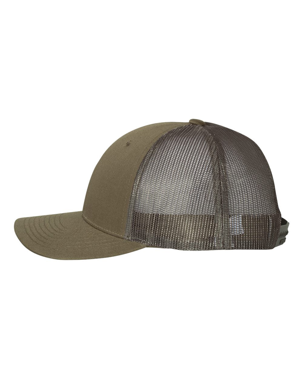 Richardson 115 Low Profile Trucker Cap - Chocolate Chip/Grey
