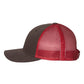 Richardson 115 Low Profile Trucker Cap - Coffee/Claret